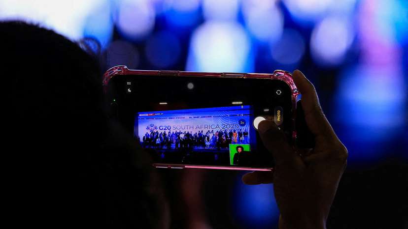 Opening day of the G20 Leaders' Summit, in Johannesburg
