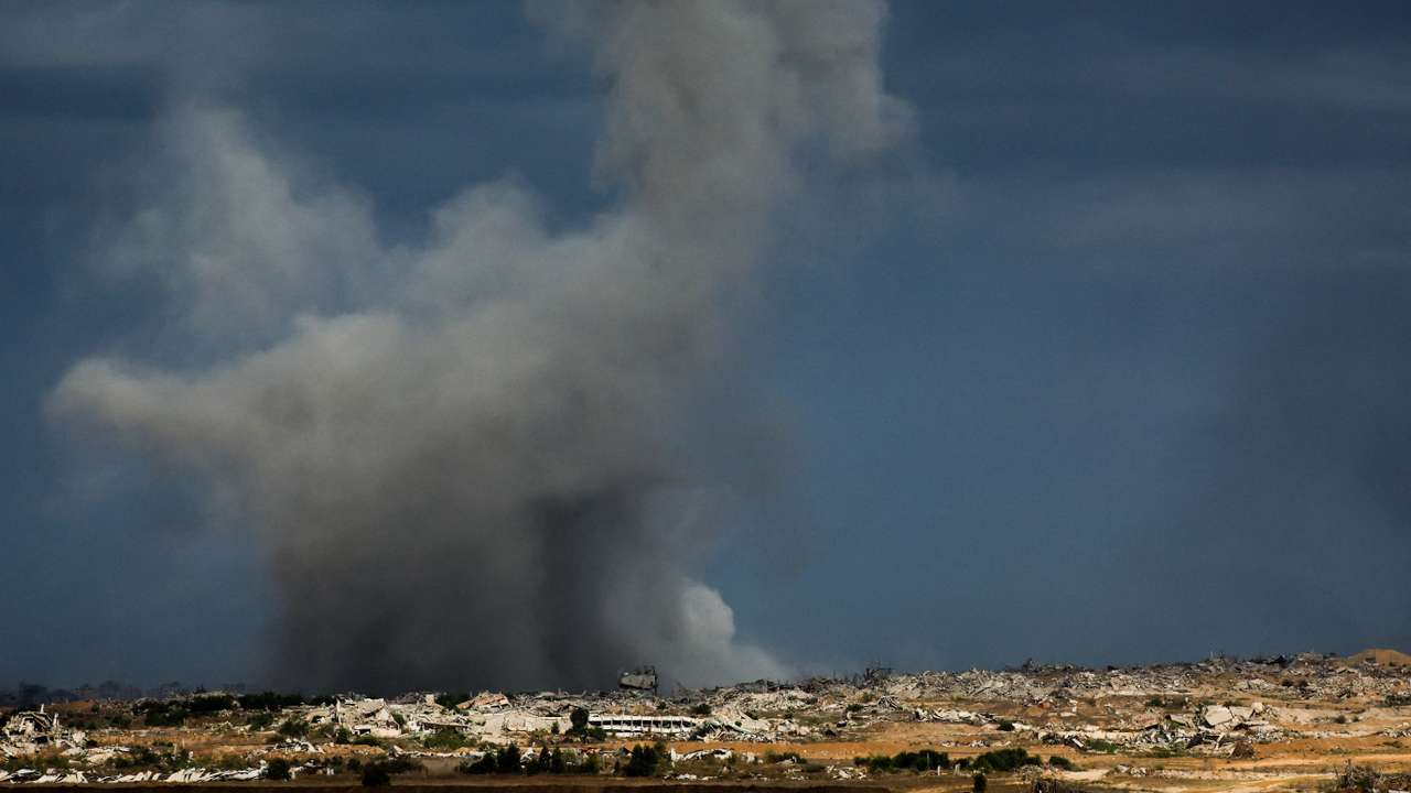 Israel-Gaza border after U.S. President Donald Trump announced that Israel and Hamas agreed on the first phase of a Gaza ceasefire
