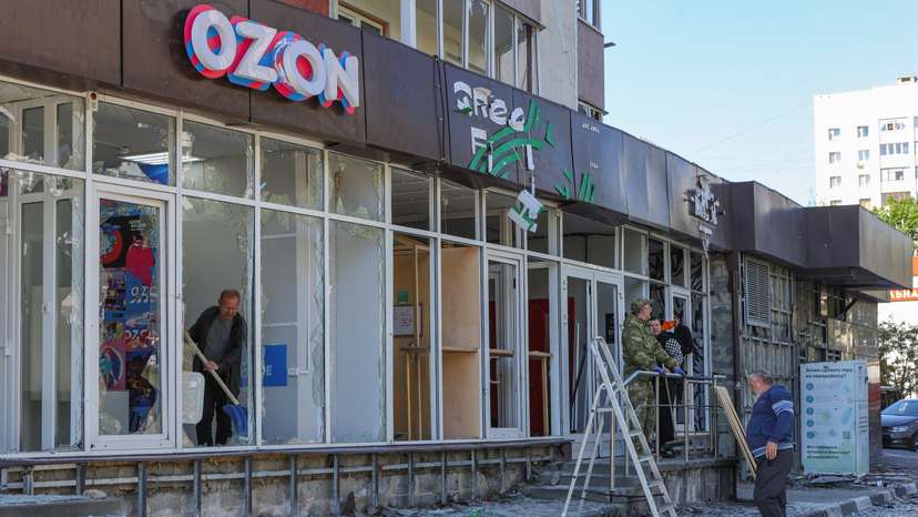 Aftermath of military strike on Belgorod