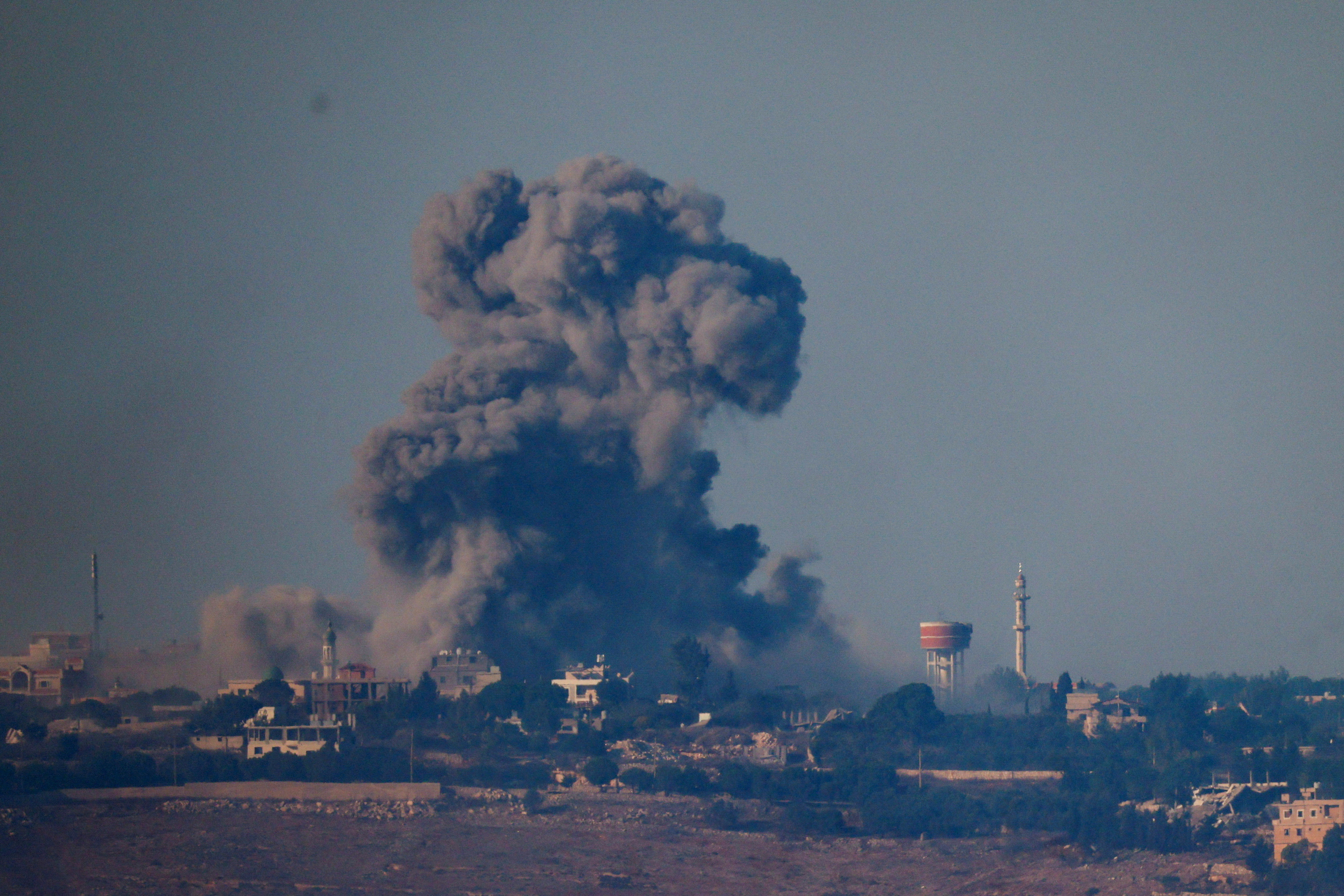 Ongoing cross-border hostilities between Hezbollah and Israel