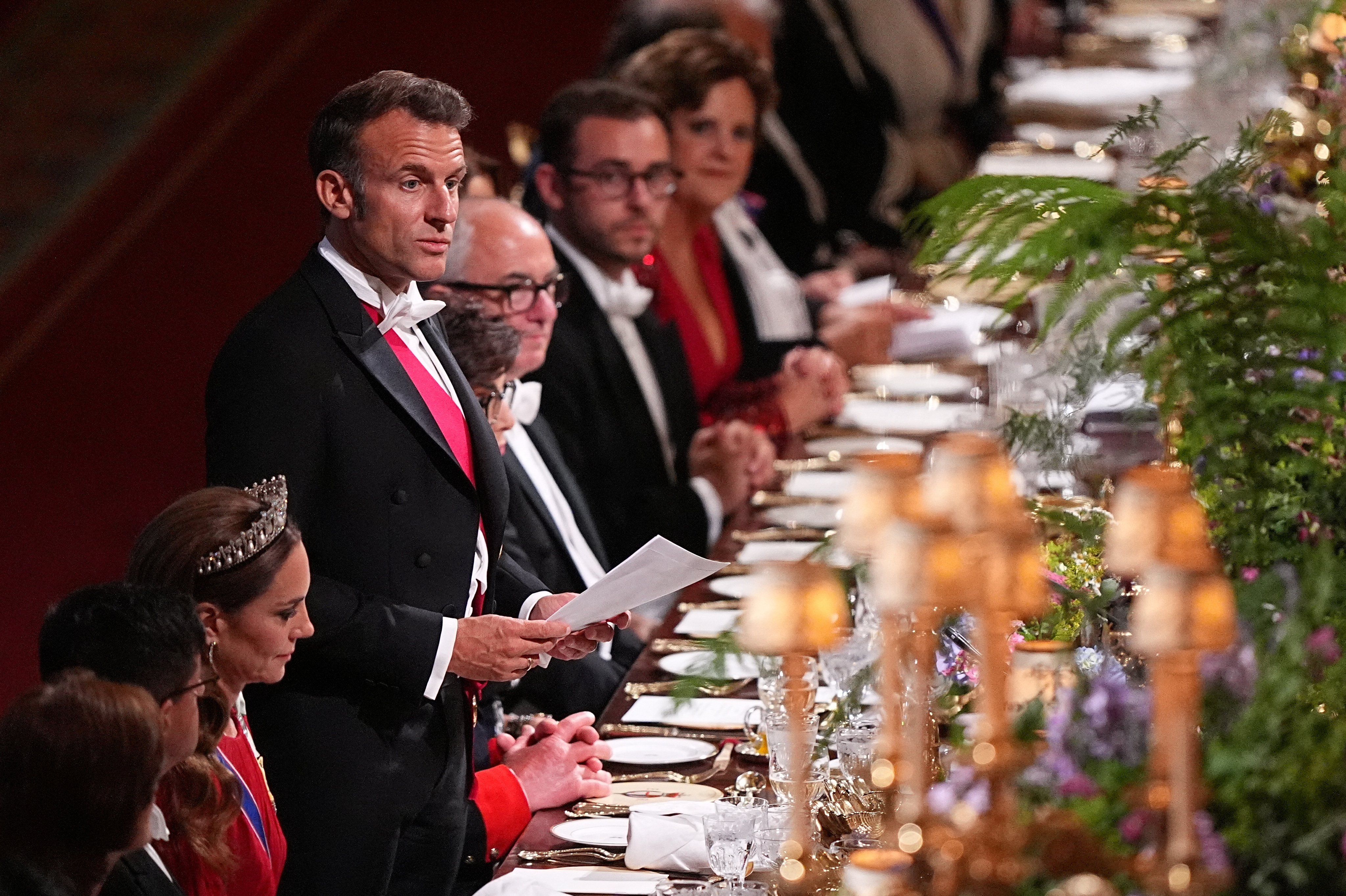 French President's state visit to UK