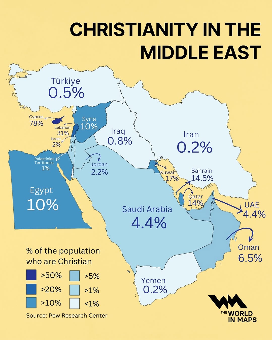 Christianity has deep roots in the Middle East, but today it’s a minority faith across much of t