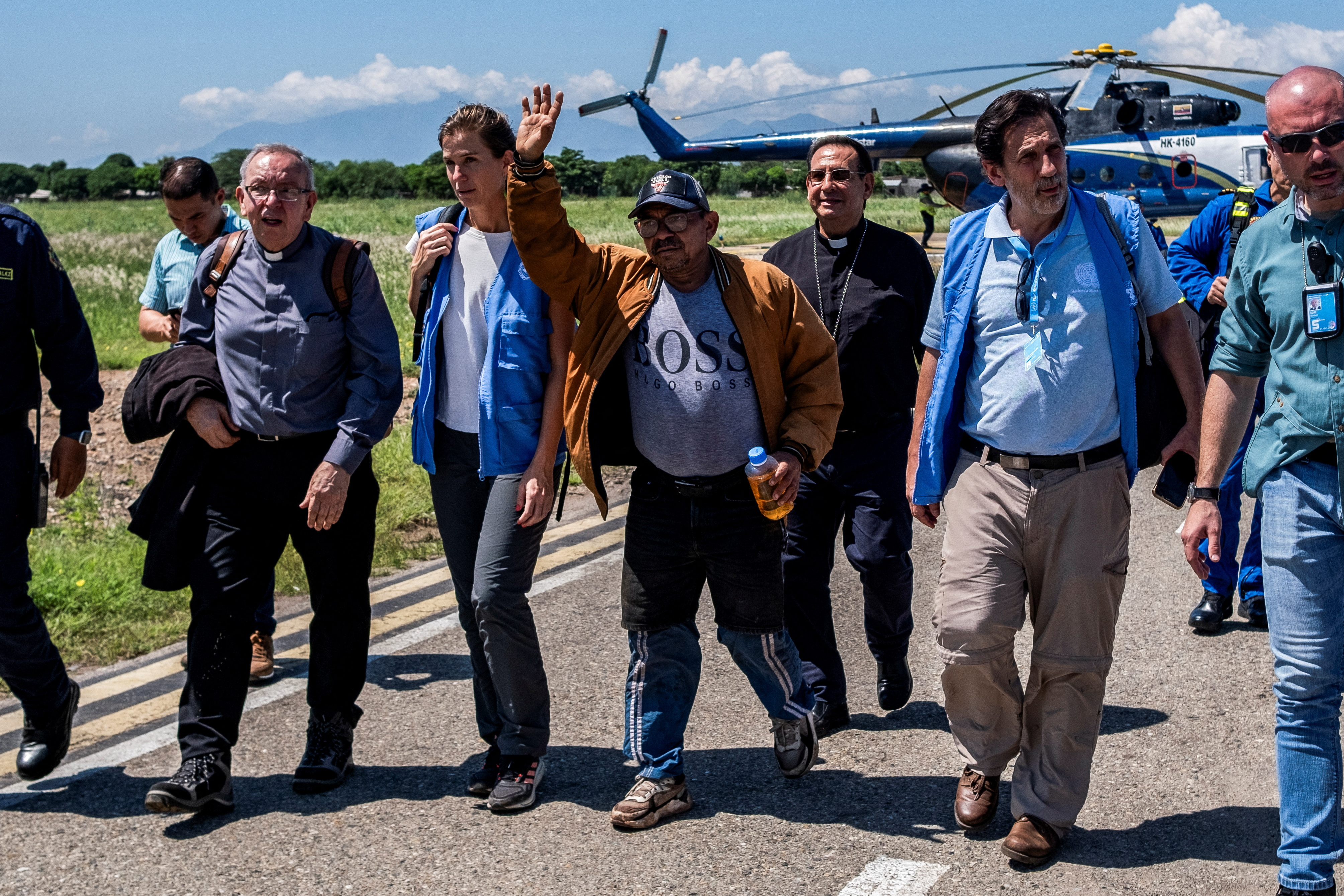 Release of Luis Manuel Diaz, father of Liverpool FC player, kidnapped by the ELN guerrilla.