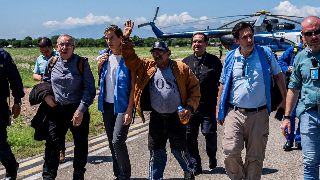 Release of Luis Manuel Diaz, father of Liverpool FC player, kidnapped by the ELN guerrilla.