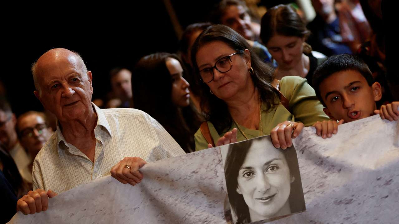 Sixth anniversary of the assassination of journalist Daphne Caruana Galizia, in Valletta
