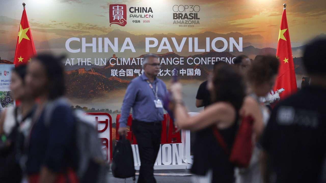 China Pavilion during the UN Climate Change Conference (COP30) in Belem