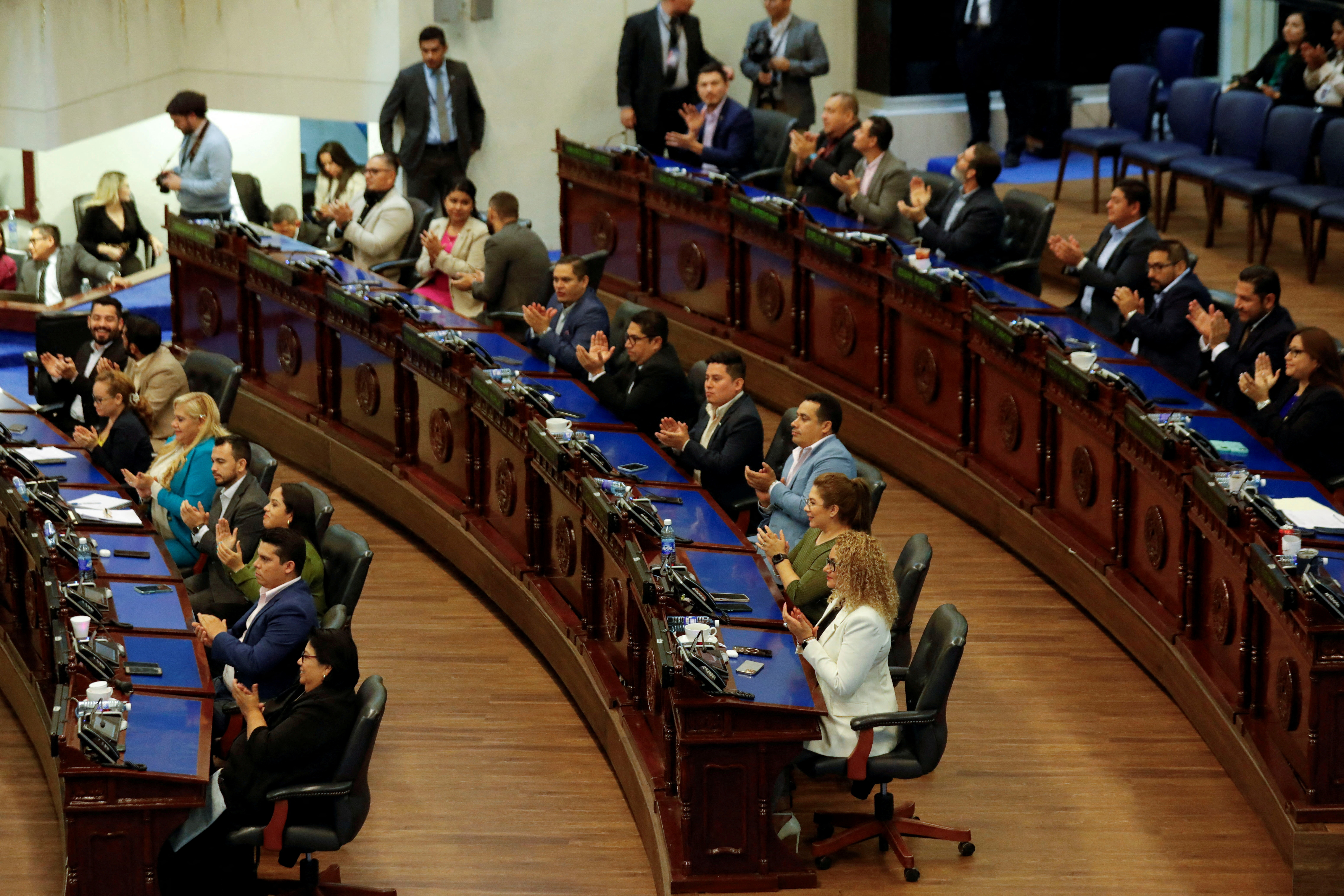 FILE PHOTO: El Salvador Congress holds a special session to designate the replacement of President Bukele