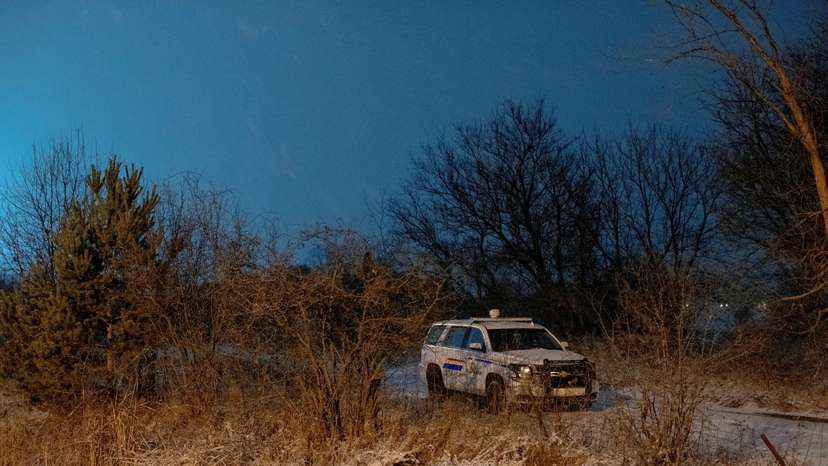 FILE PHOTO: Canada-U.S. border