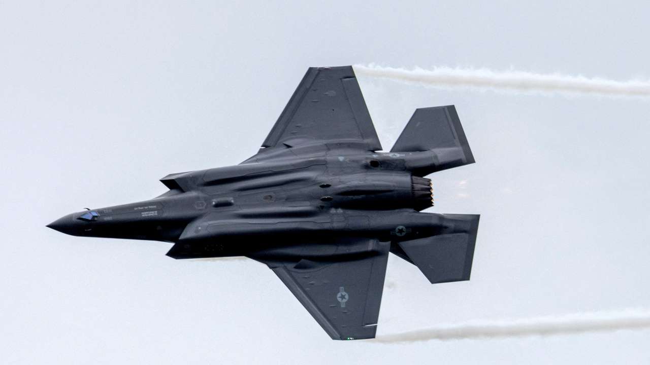 FILE PHOTO: F-35 at International Aerospace Exhibition ILA in Berlin