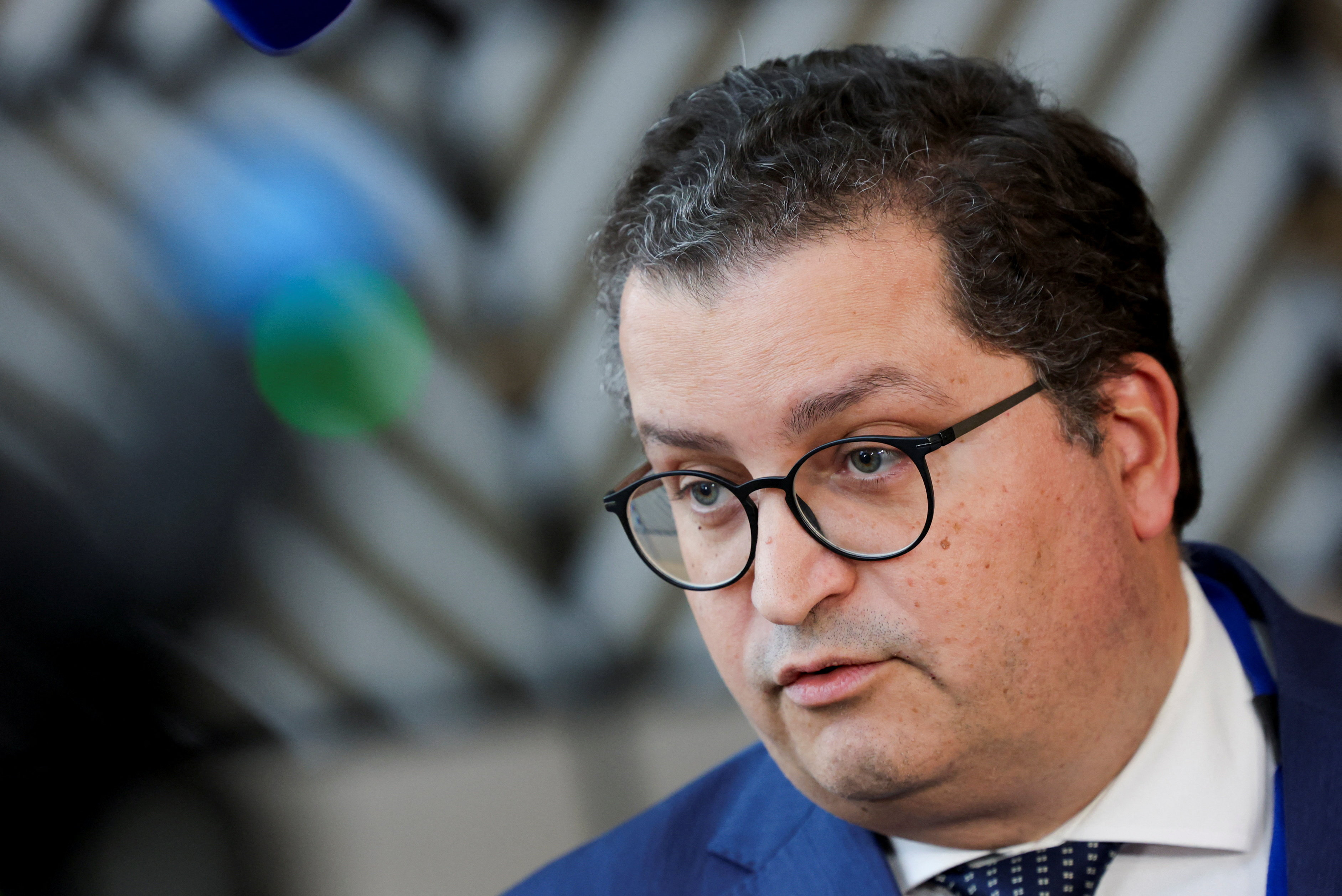 Eurozone finance ministers' meeting in Brussels