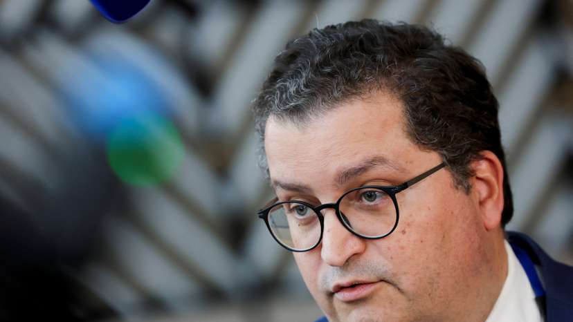 Eurozone finance ministers' meeting in Brussels