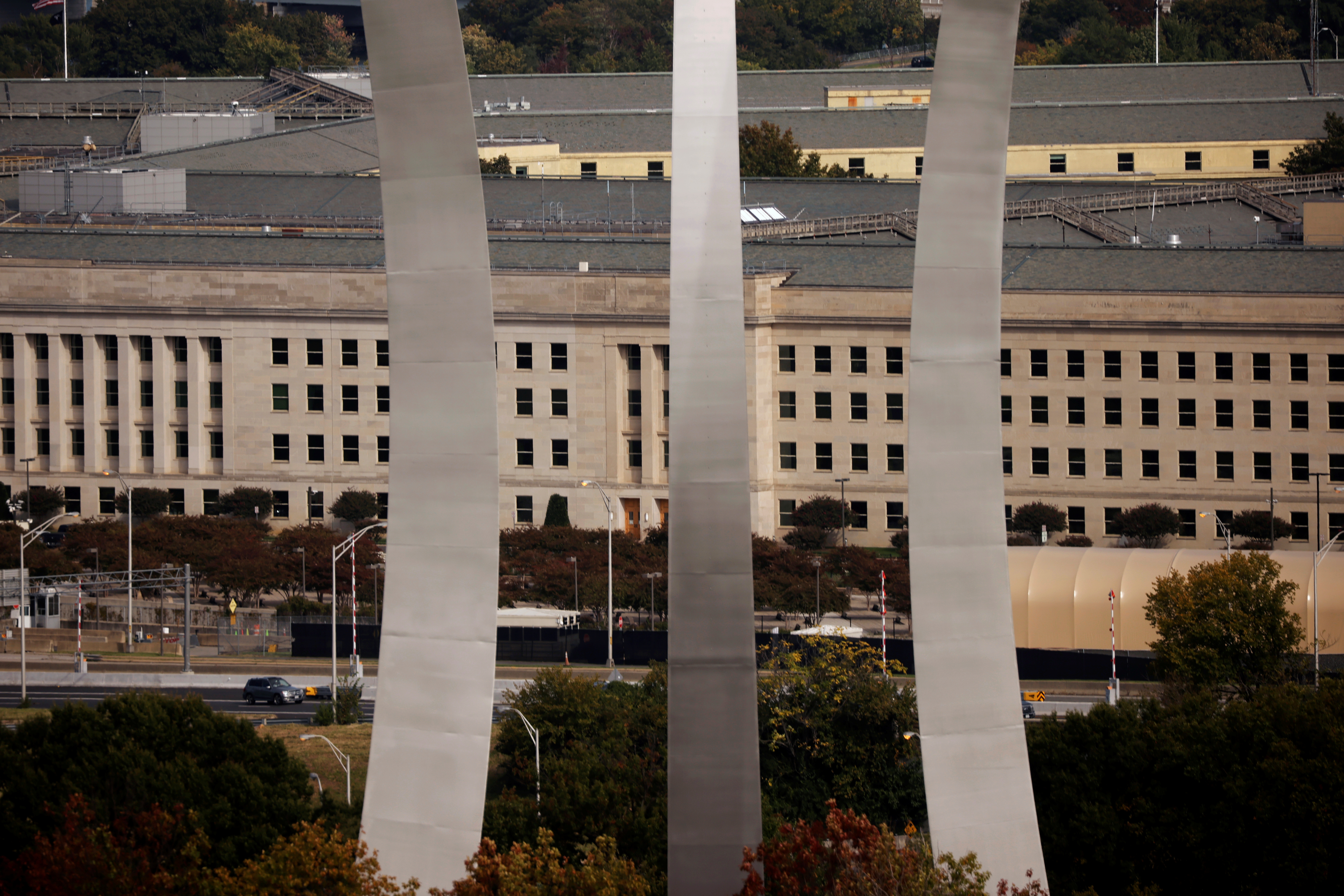The Pentagon building is seen in Arlington, Virginia, U.S.
