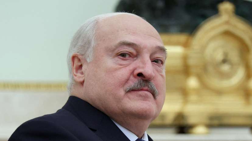FILE PHOTO: Belarusian President Lukashenko attends a meeting with Russian President Putin in Moscow