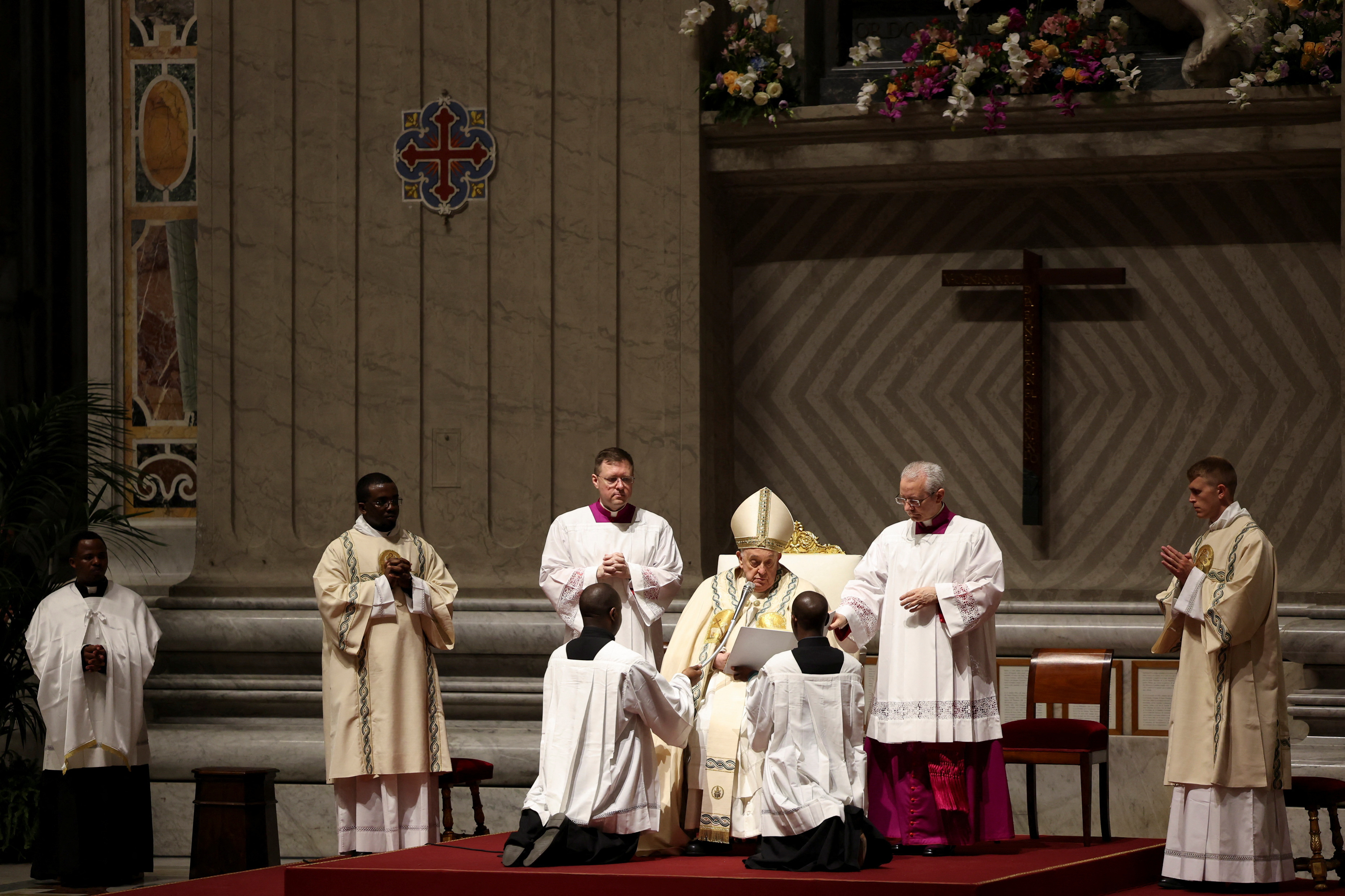 The Easter Vigil in Saint Peter's Basilica