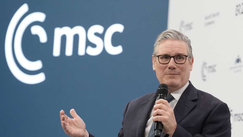 British Prime Minister Starmer attends the Munich Security Conference