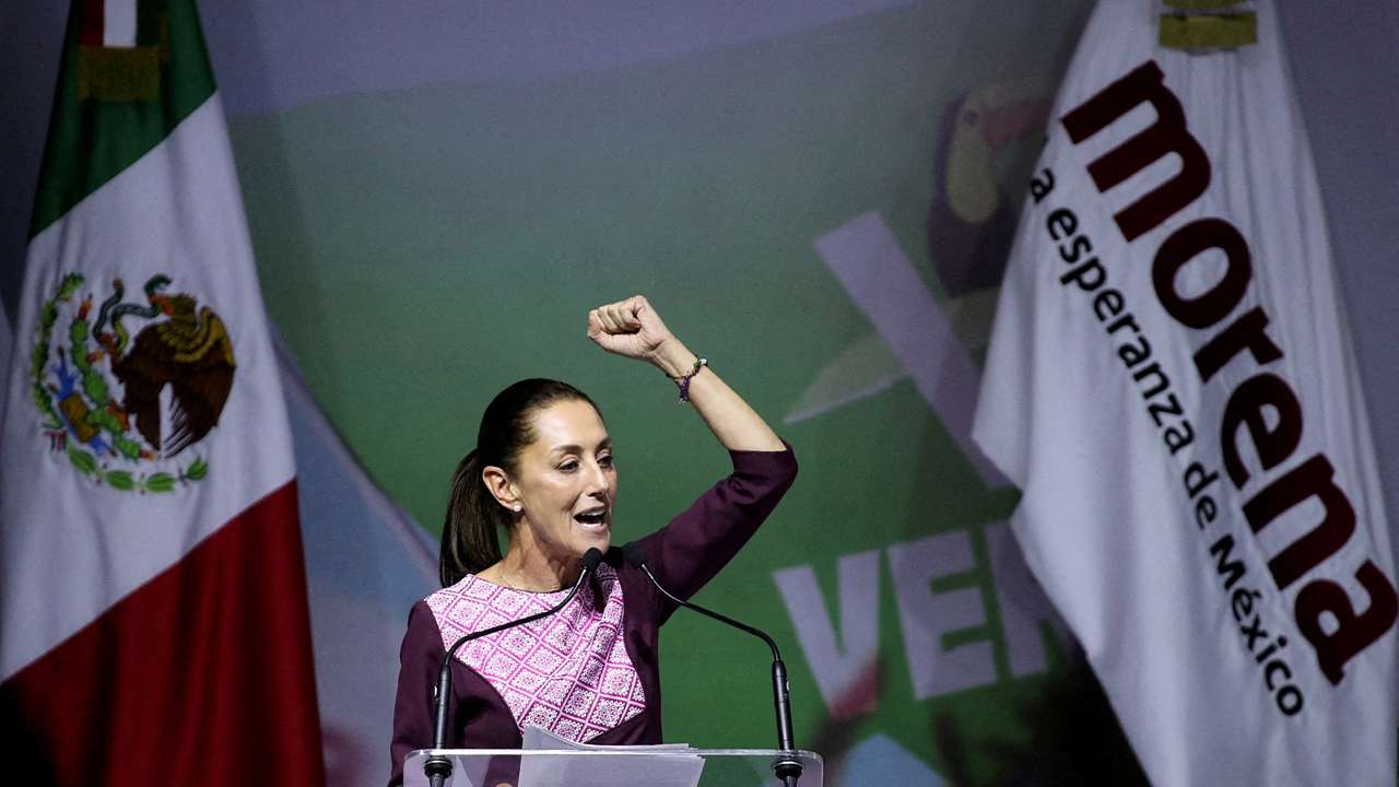 FILE PHOTO: Ruling MORENA party announces its presidential candidate, in Mexico City