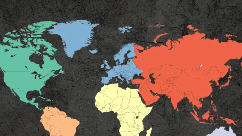 Asia produces the largest share of global GDP