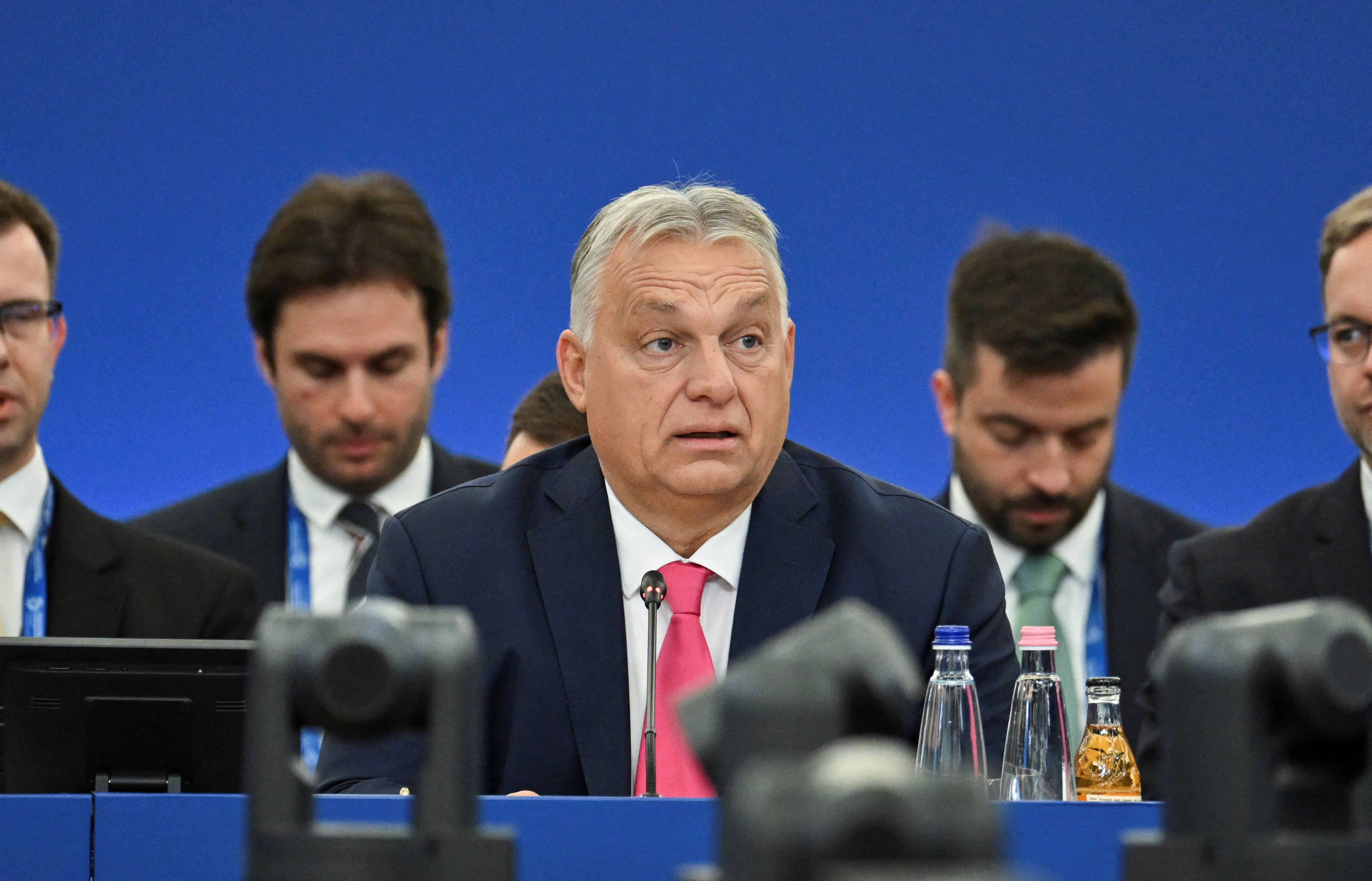 European Political Community Summit at the Puskas Arena in Budapest