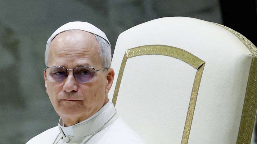 Pope Leo XIV holds the weekly general audience at the Paul VI hall at the Vatican