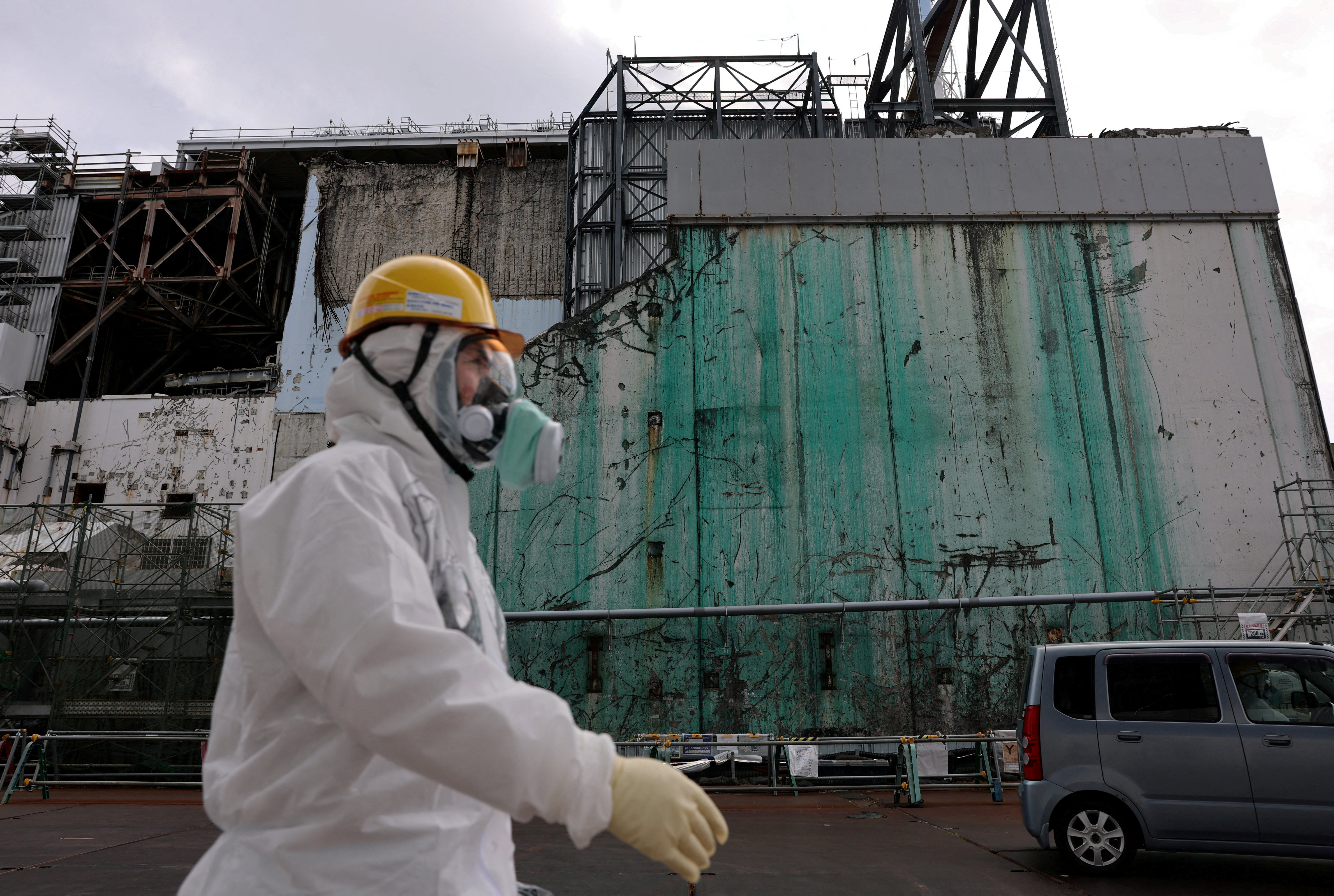 FILE PHOTO: The Fukushima Daiichi nuclear power plant in Okuma town, Fukushima