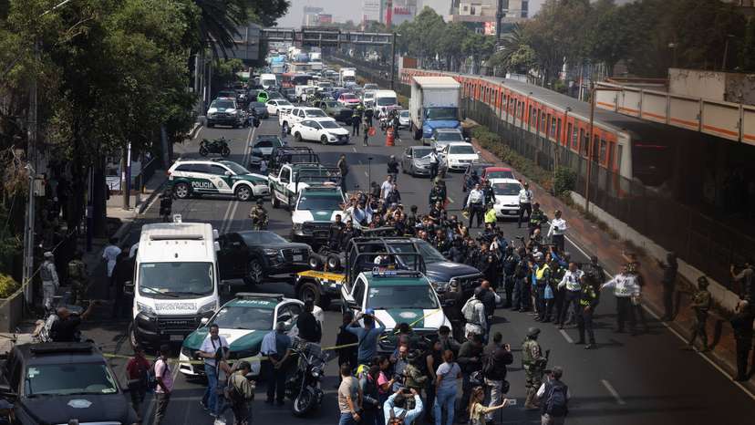 Two top members of Mexico City Mayor's team killed in attack, in Mexico City