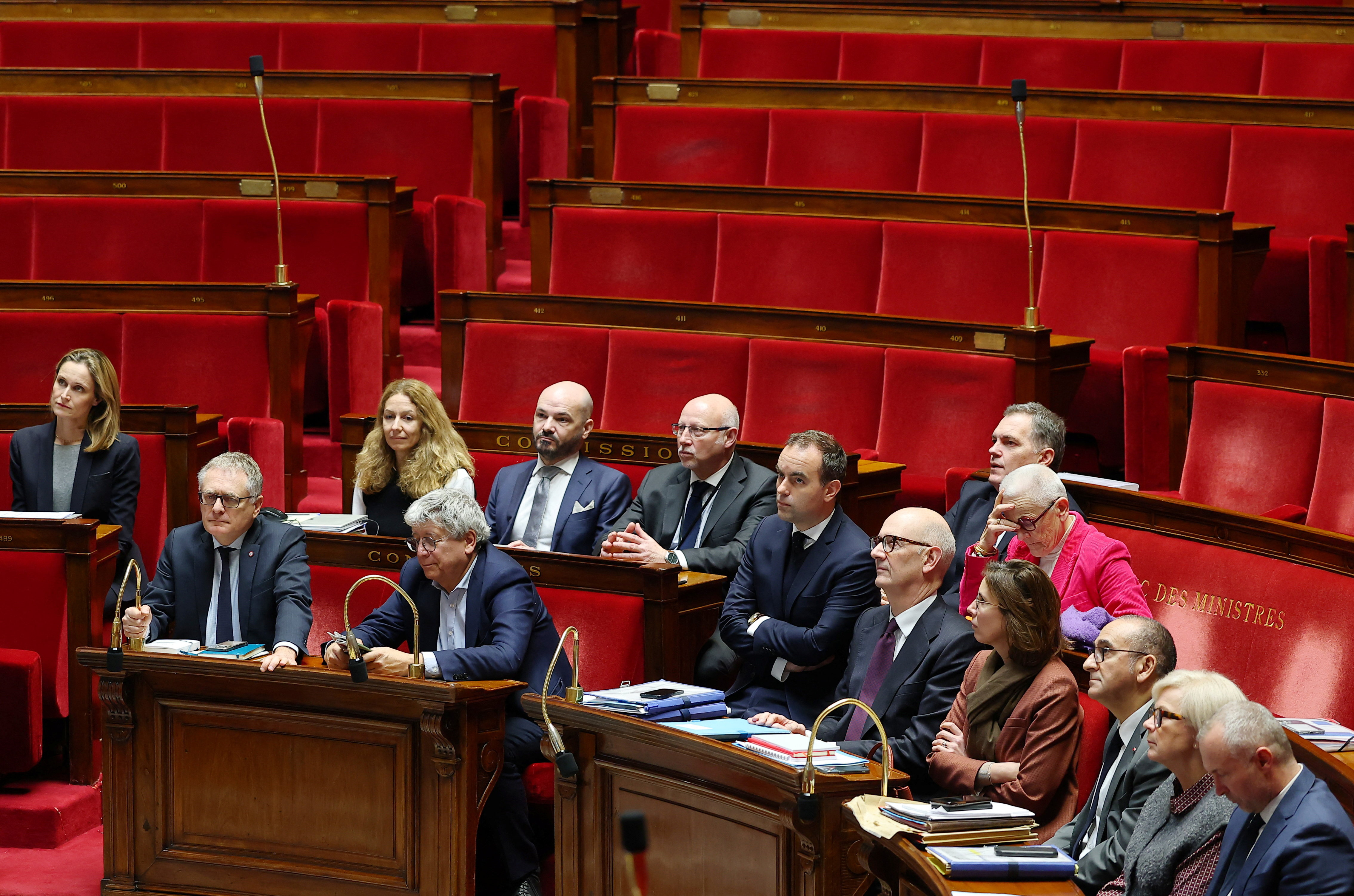 Debates restart for the new reading of the second part of the draft 2026 budget bill at the National Assembly in Paris