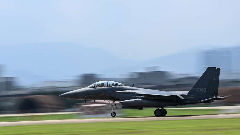 FILE PHOTO: Air drill as part of the annual Ulchi Freedom Shield joint military exercise between South Korea and U.S.