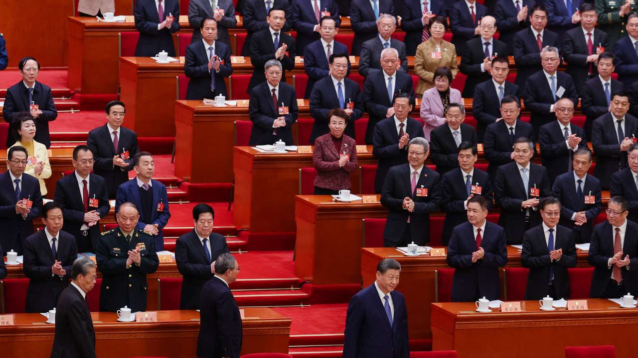 Opening session of the Chinese People's Political Consultative Conference, in Beijing