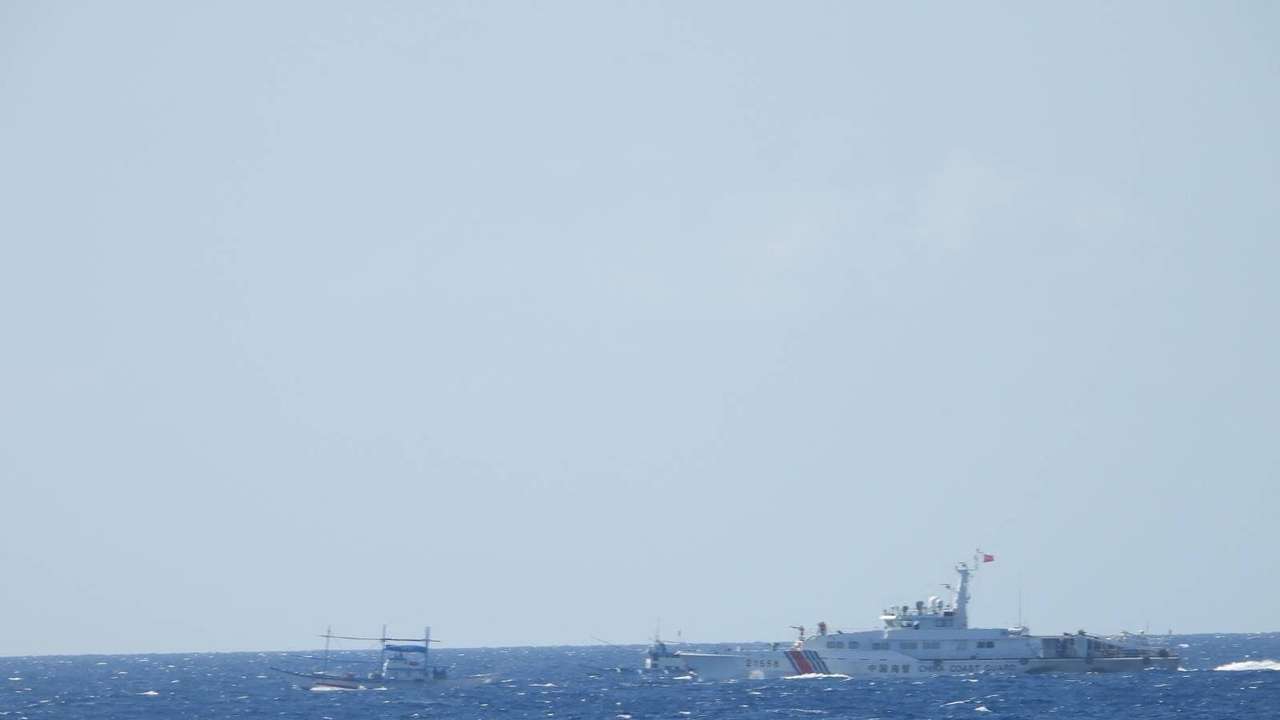 Philippine coastguard reports 'harassment' by Chinese vessels in South China Sea