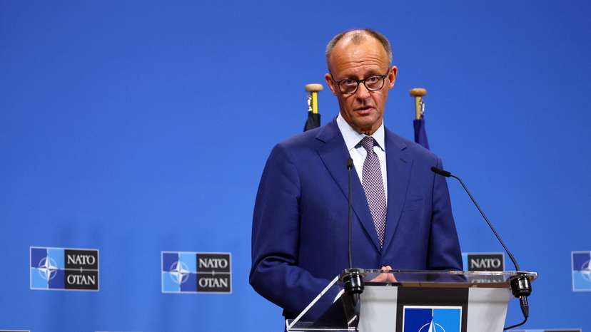 German Chancellor Merz visits Brussels