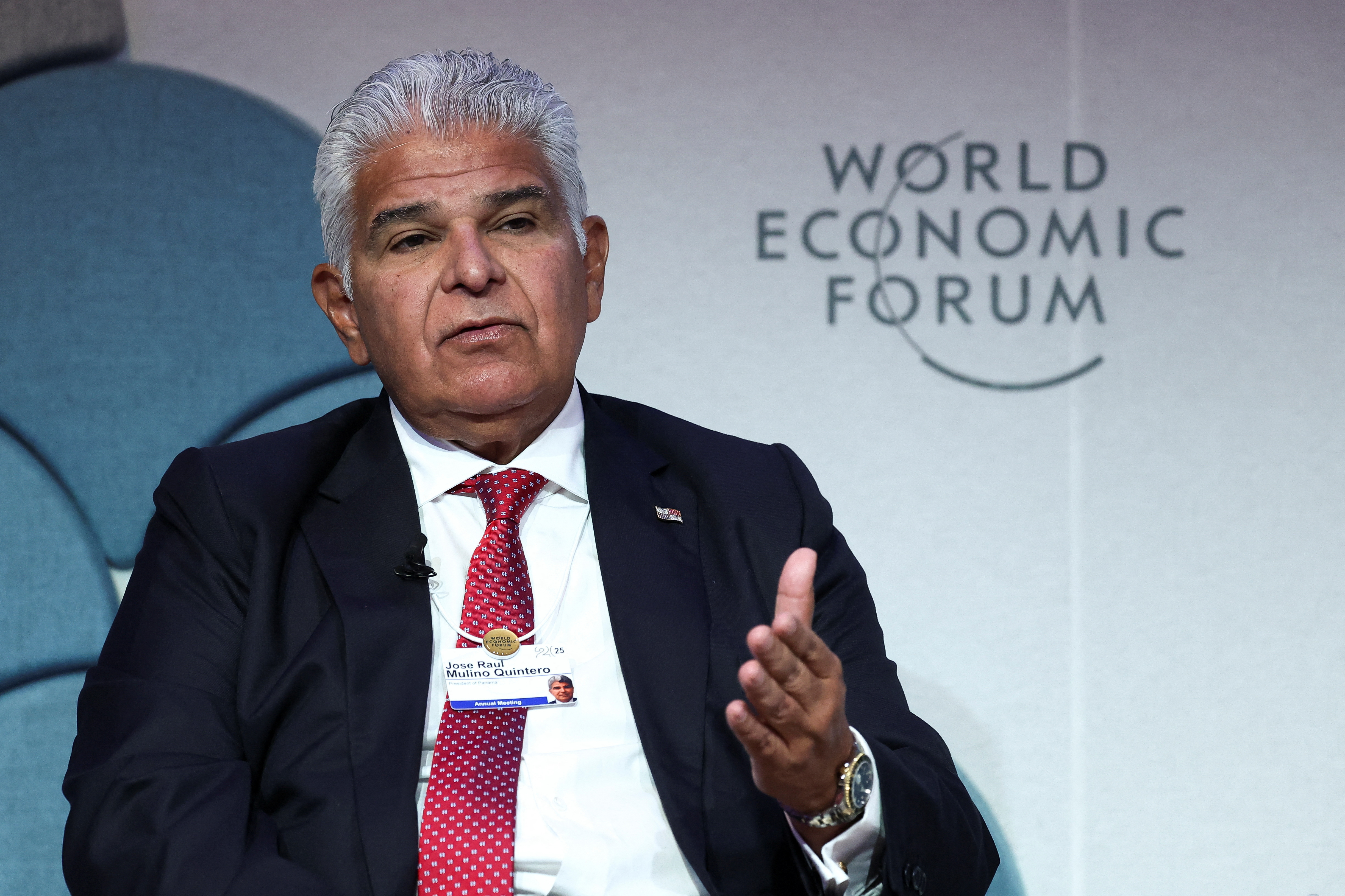 55th annual World Economic Forum (WEF) meeting in Davos