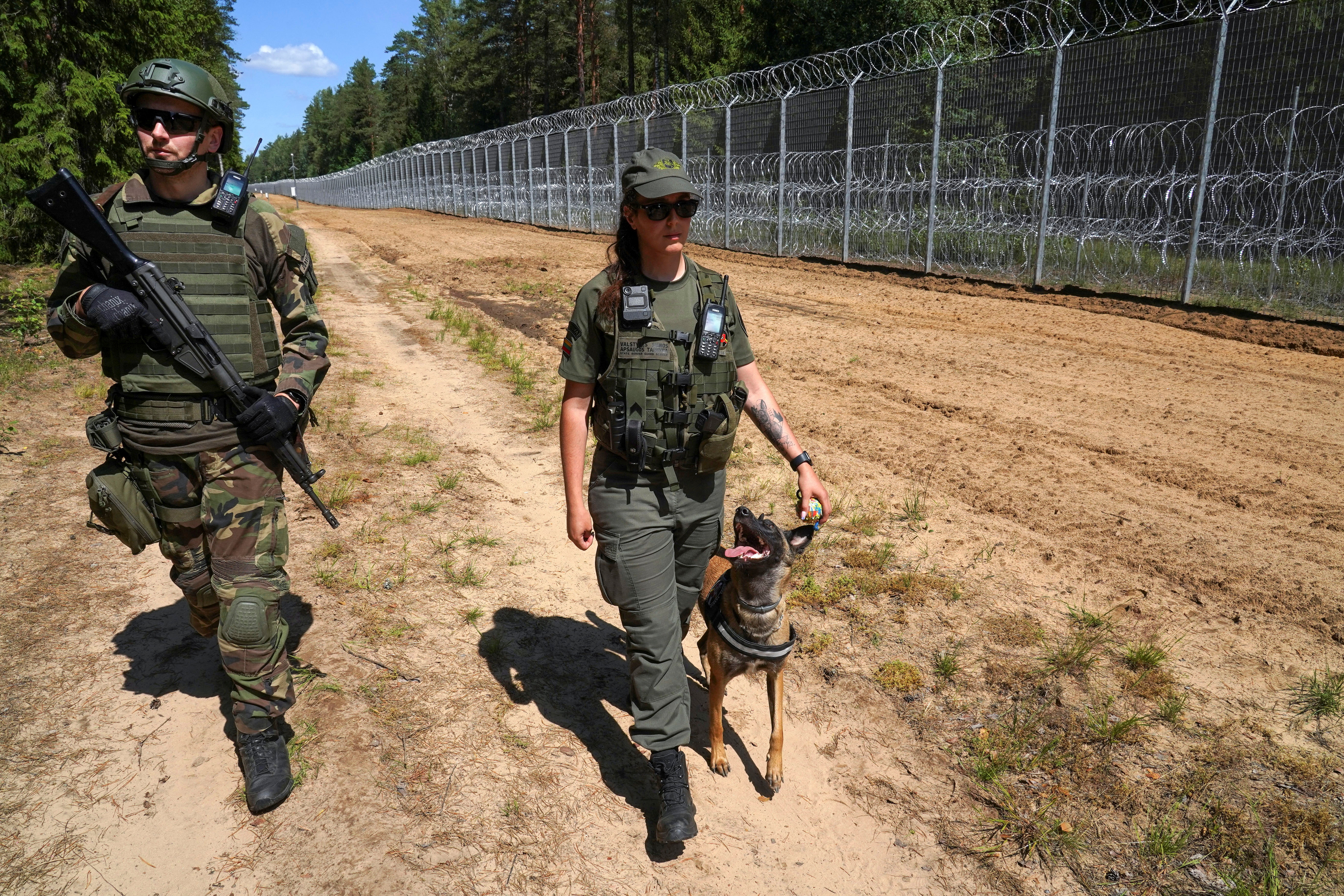 NATO allies flex muscle to protect their summit 50km from border with between Russia and Belarus