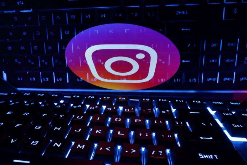 Illustration shows Instagram logo