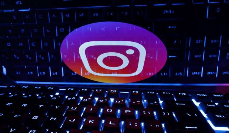 Illustration shows Instagram logo