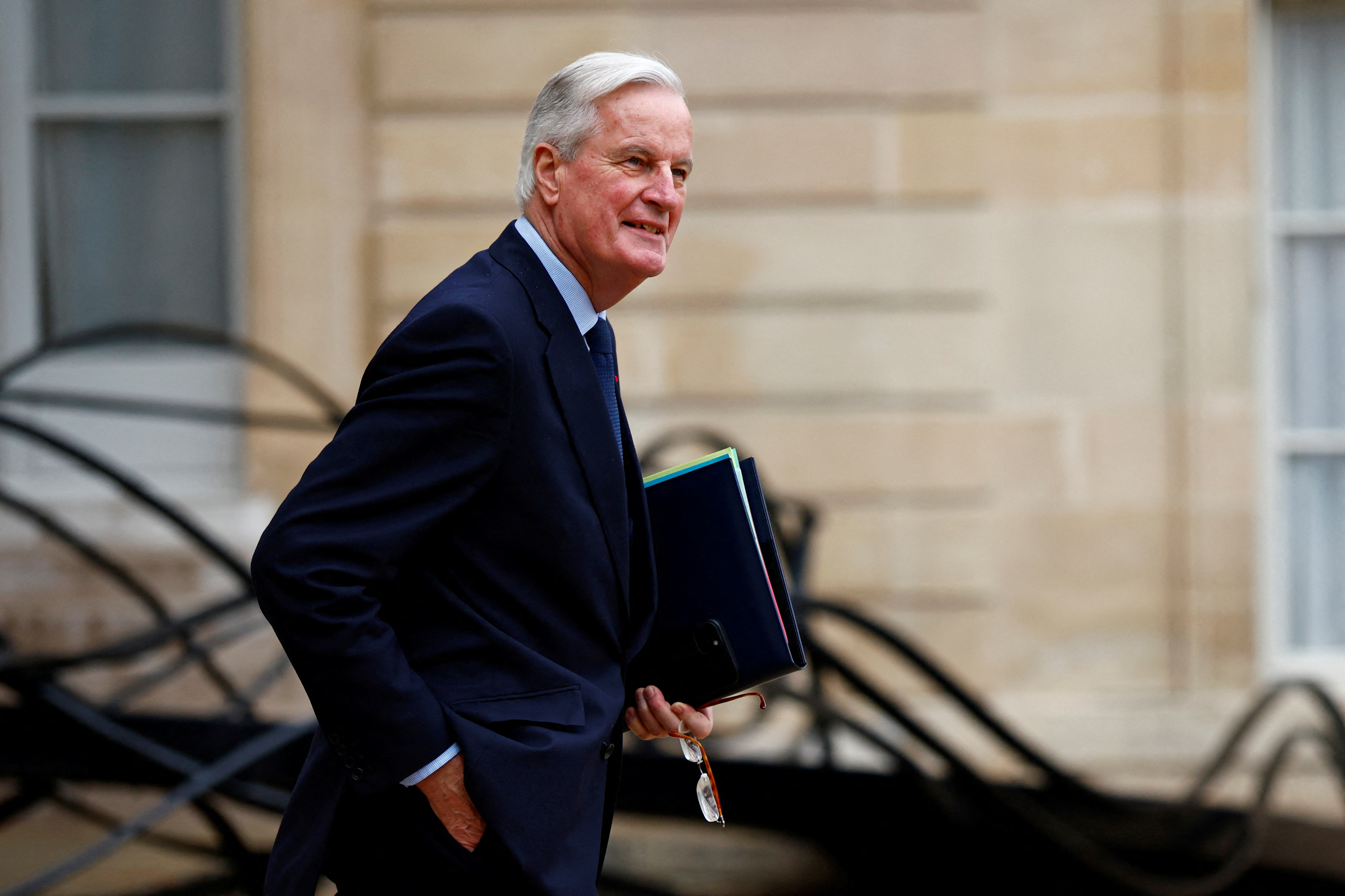 Weekly cabinet meeting at the Elysee Palace