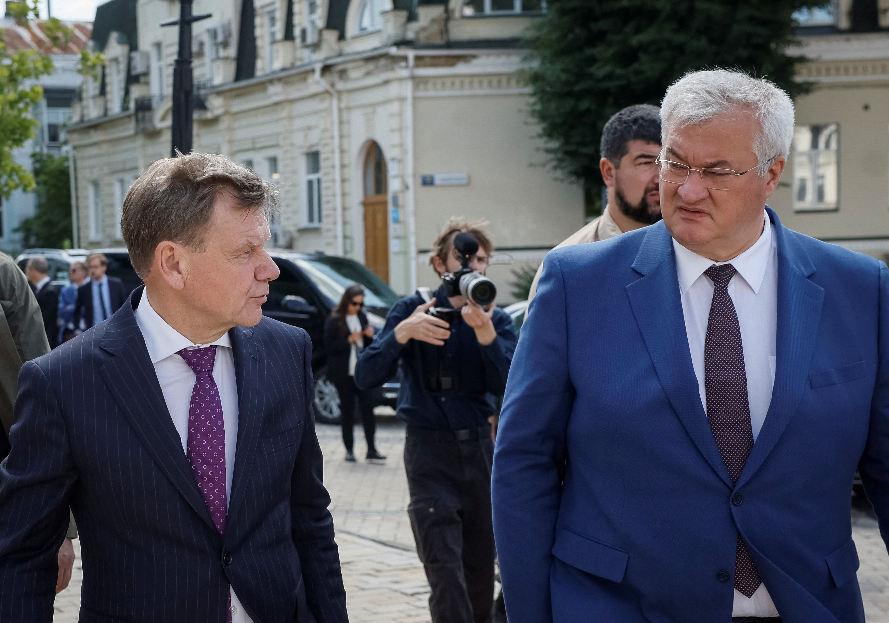 Germany's Foreign Minister Wadephul visits Kyiv