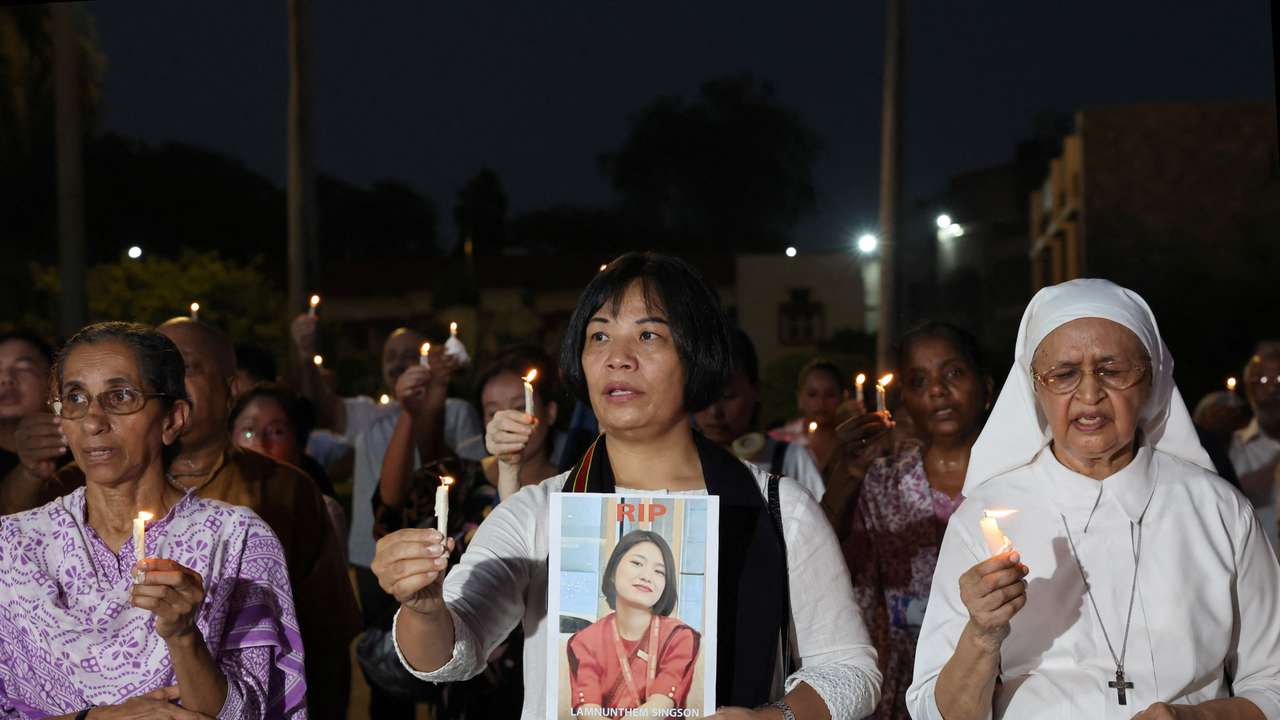 Candle vigil for the victims of Air India Boeing BA.N 787-8 Dreamliner crash, in New Delhi