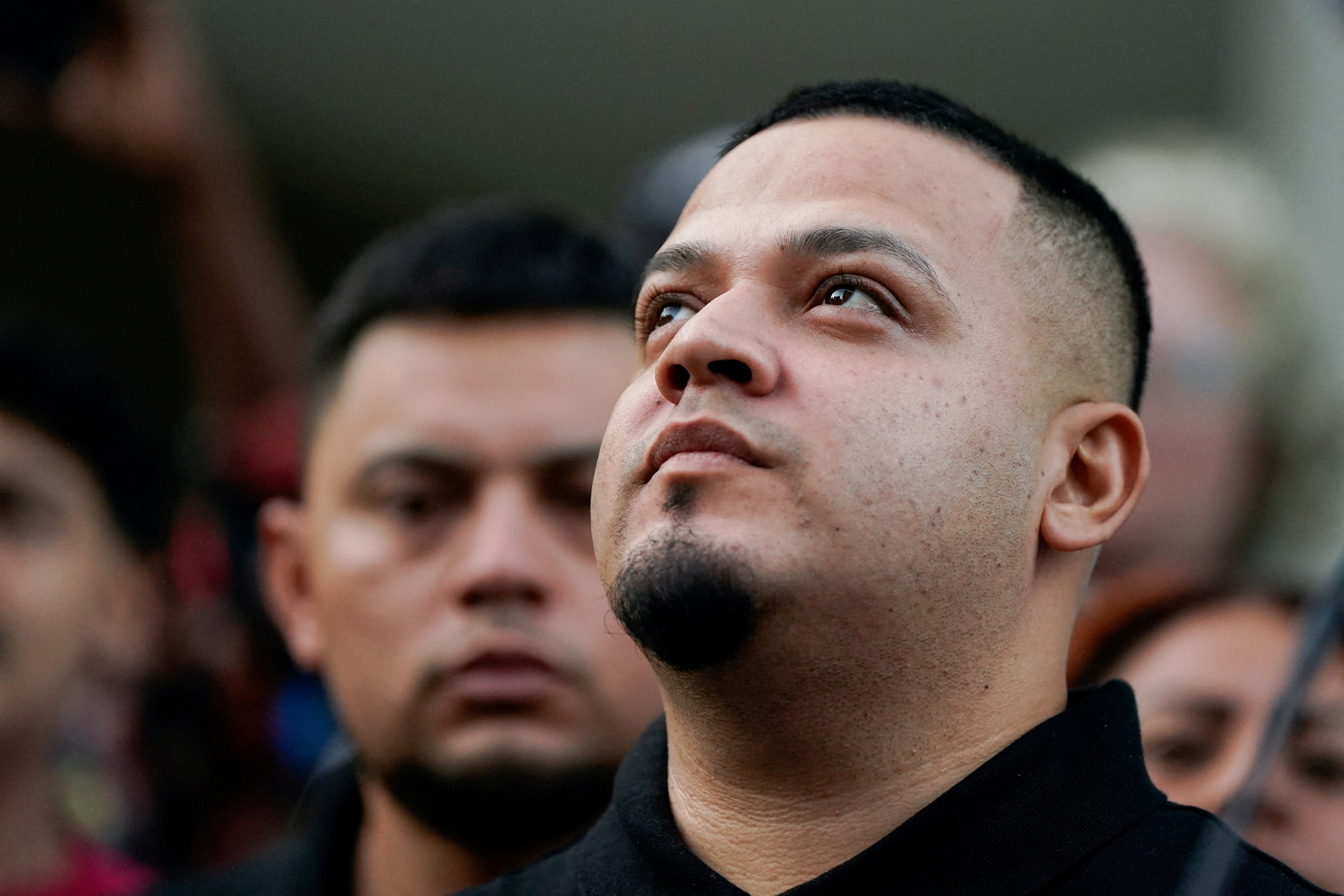 FILE PHOTO: Wrongly deported migrant Abrego appears for a check in at the ICE Baltimore field office