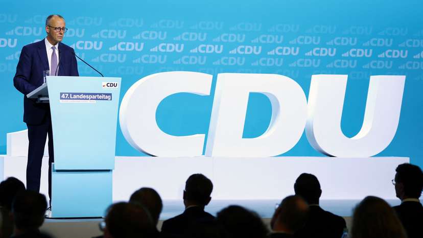 North-Rhine Westphalia CDU party convention in Bonn