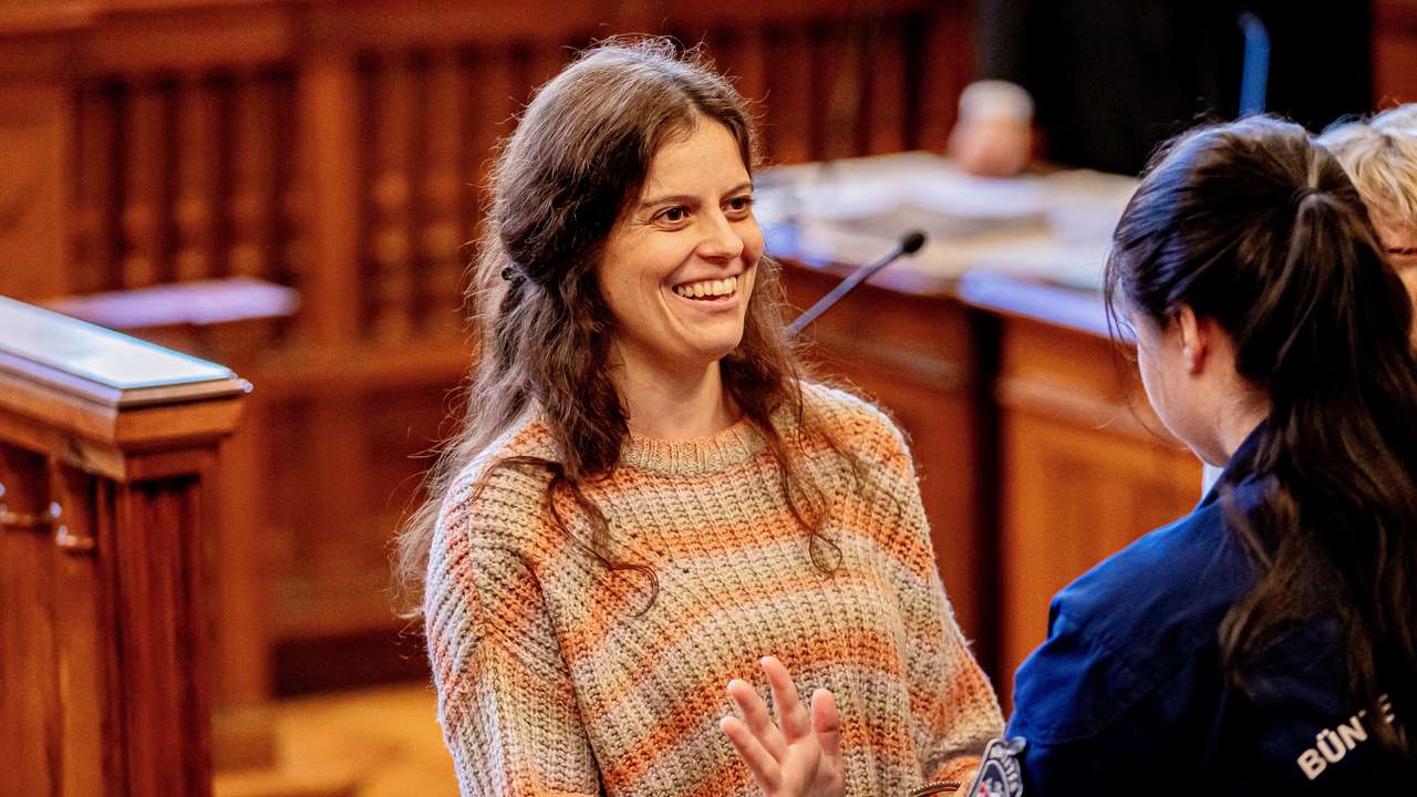 Italian Ilaria Salis appears in a court in Budapest
