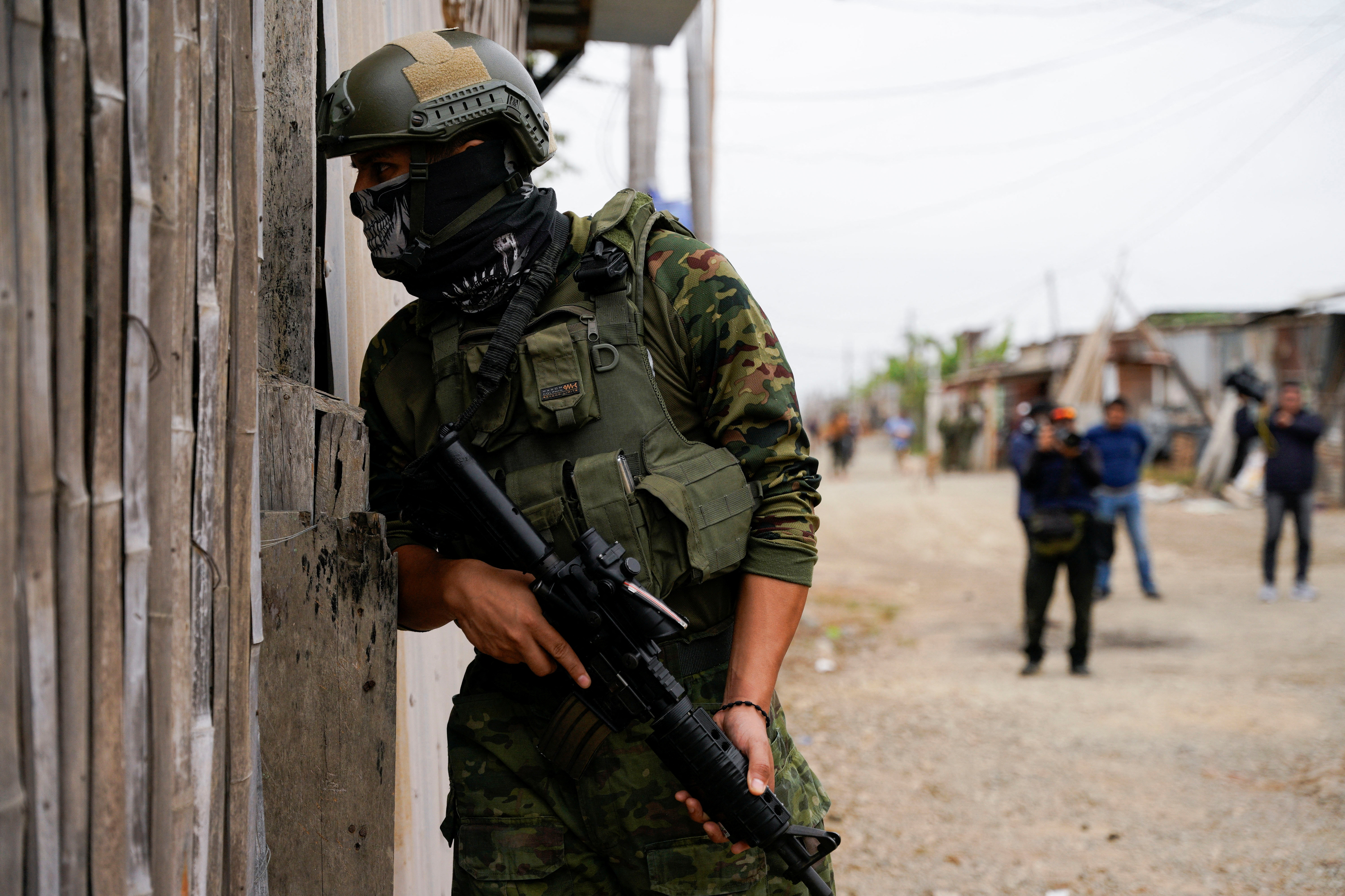 Ecuadorean authorities implement plan to return stolen properties to their rightful owners, in Duran