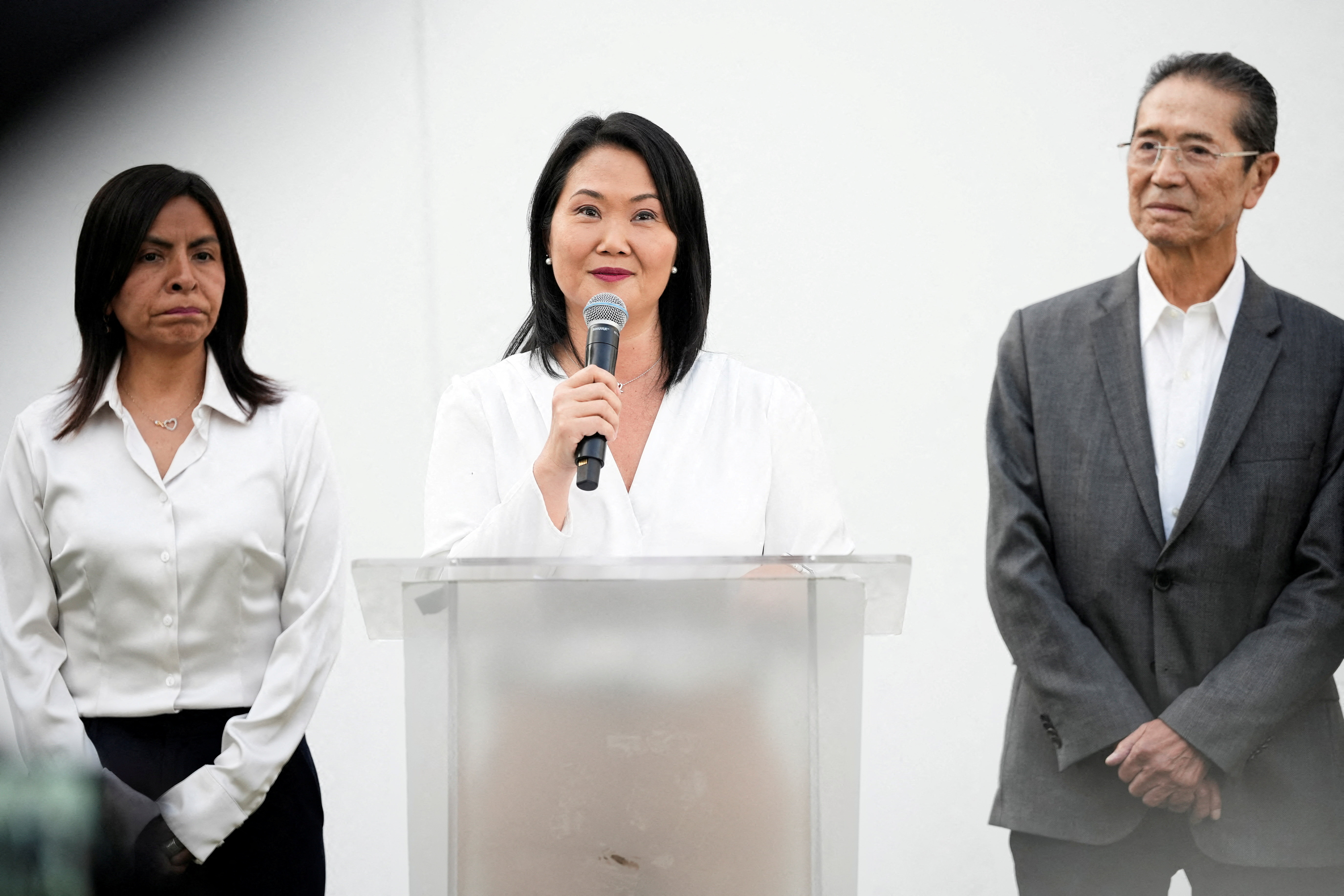 Peru election too close to call, Fujimori says