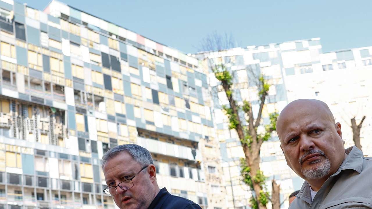 ICC Prosecutor Khan and Ukrainian Prosecutor General Kostin visit the Ohmatdyt Children's Hospital in Kyiv