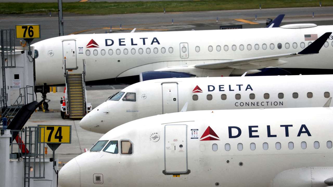 FILE PHOTO: New Delta Airlines Terminal C at LaGuardia Airport is completed in New York