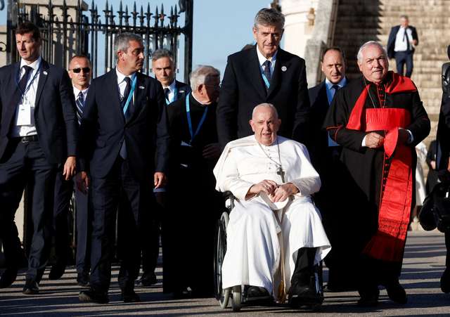 Pope Francis at the Mediterranean meetings in Marseille