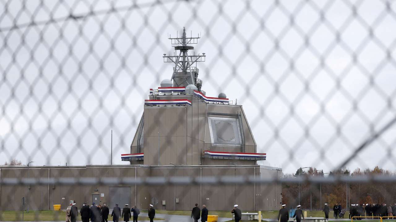 Inauguration of the American ballistic defence base for the "Aegis Ashore" system in Redzikowo