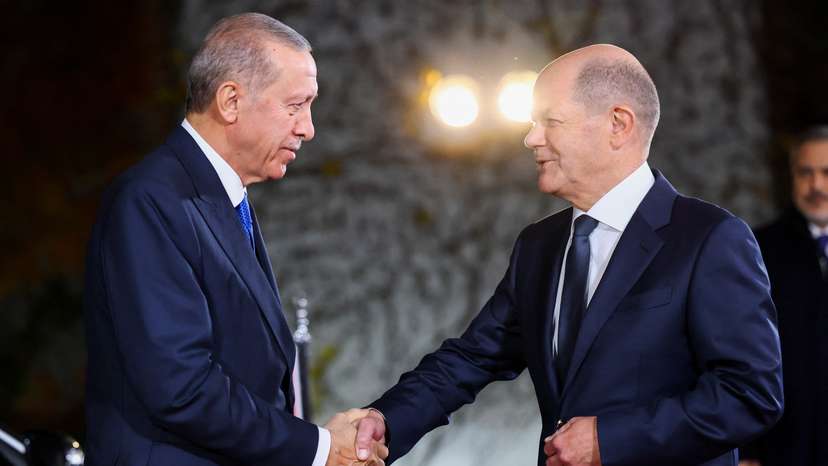 Turkish President Erdogan visits Germany
