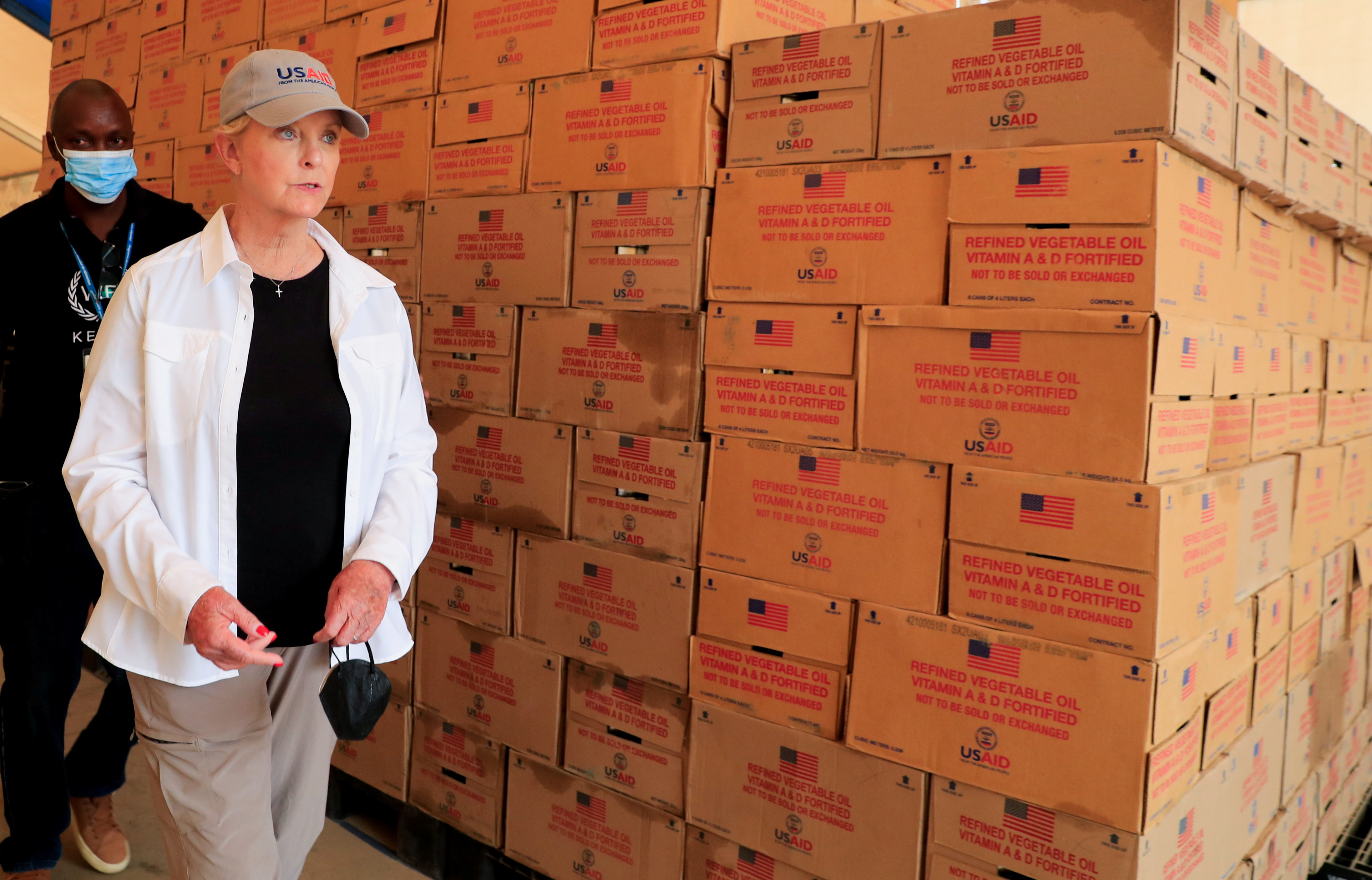 U.S. Ambassador to the U.N. Agencies in Rome Cindy McCain visits Kakuma