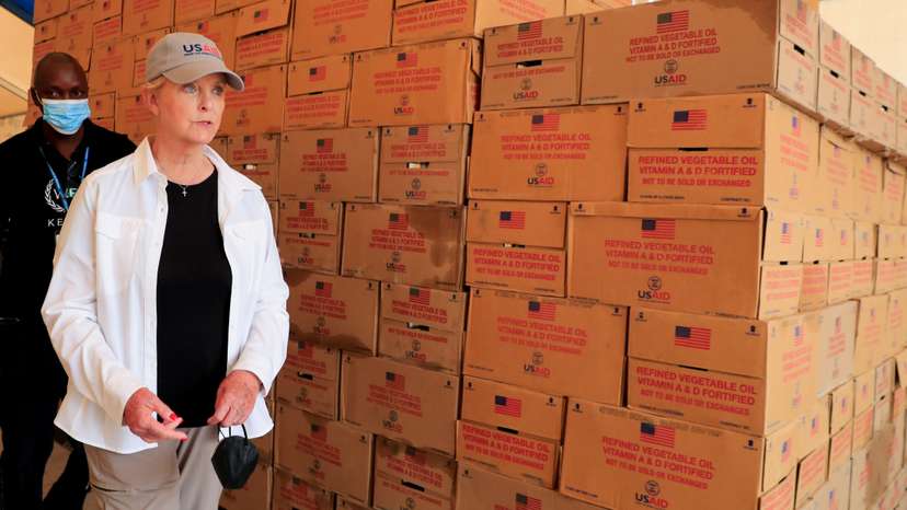 U.S. Ambassador to the U.N. Agencies in Rome Cindy McCain visits Kakuma