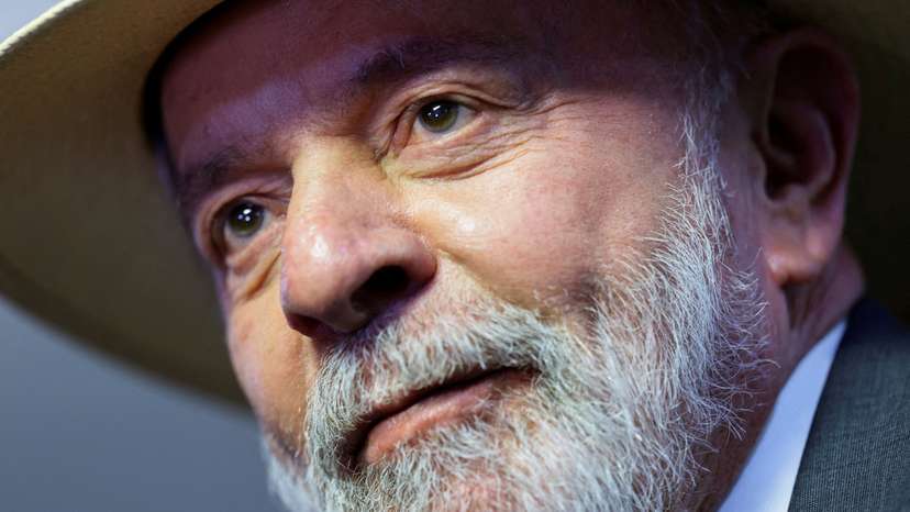 FILE PHOTO: Brazil's President Luiz Inacio Lula da Silva attends a ceremony marking the second anniversary of January 8th acts against democracy in Brasilia